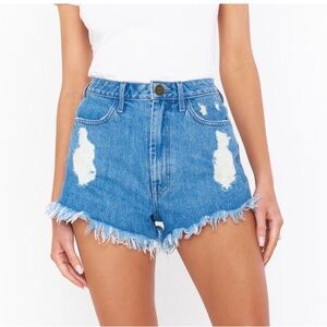 Show Me Your MuMu Houston High Waisted Shorts